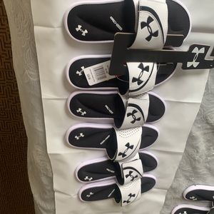 Under Armour youth slides